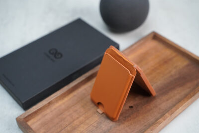 MagSafe Vegan Leather Card Holder and Stand