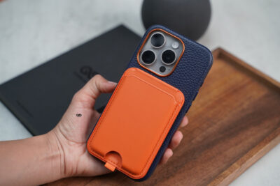 MagSafe Vegan Leather Card Holder and Stand