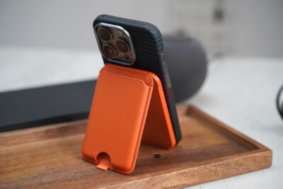 MagSafe Vegan Leather Card Holder and Stand