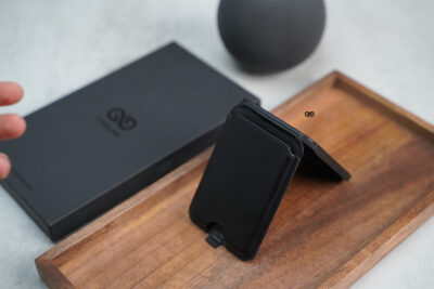 MagSafe Vegan Leather Card Holder and Stand