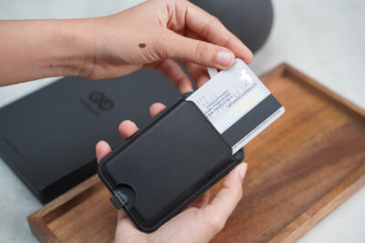 MagSafe Vegan Leather Card Holder and Stand