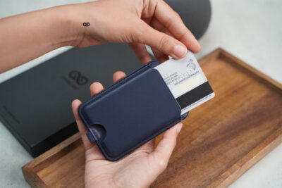 MagSafe Vegan Leather Card Holder and Stand