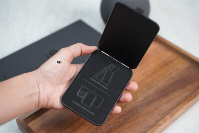 MagSafe Vegan Leather Card Holder and Stand