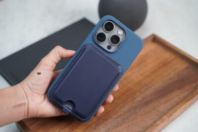 MagSafe Vegan Leather Card Holder and Stand