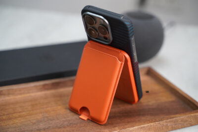 MagSafe Vegan Leather Card Holder and Stand
