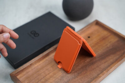 MagSafe Vegan Leather Card Holder and Stand