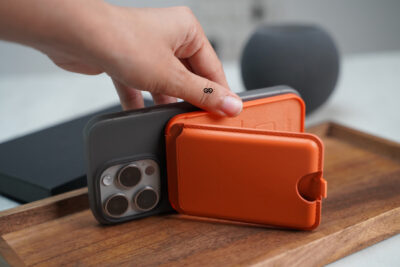 MagSafe Vegan Leather Card Holder and Stand