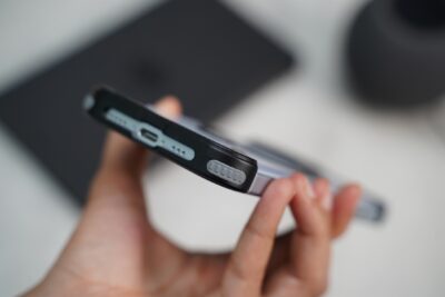 Frameless Armored Case with Kickstand Feature