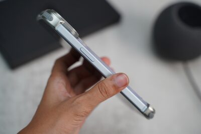 Frameless Armored Case with Kickstand Feature