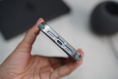 Frameless Armored Case with Kickstand Feature