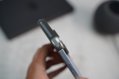 Frameless Armored Case with Kickstand Feature