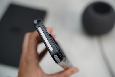 Frameless Armored Case with Kickstand Feature