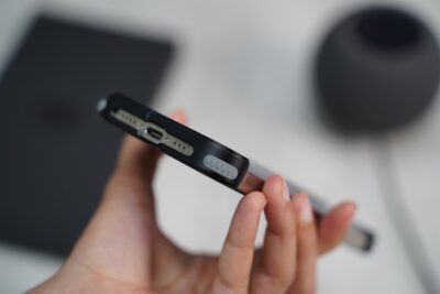 Frameless Armored Case with Kickstand Feature