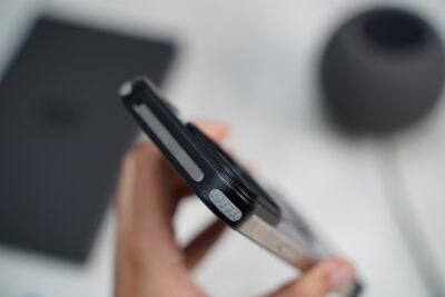 Frameless Armored Case with Kickstand Feature