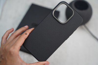 Slim PU Leather Case with Rubberized Interior (Magsafe Compatible)