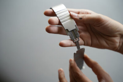 Real Titanium Link Strap Metal Belt For Apple Watch 44MM 45MM 46MM Series 4 5 6 7 8 9 10 11 (SE 2 3 Gen)