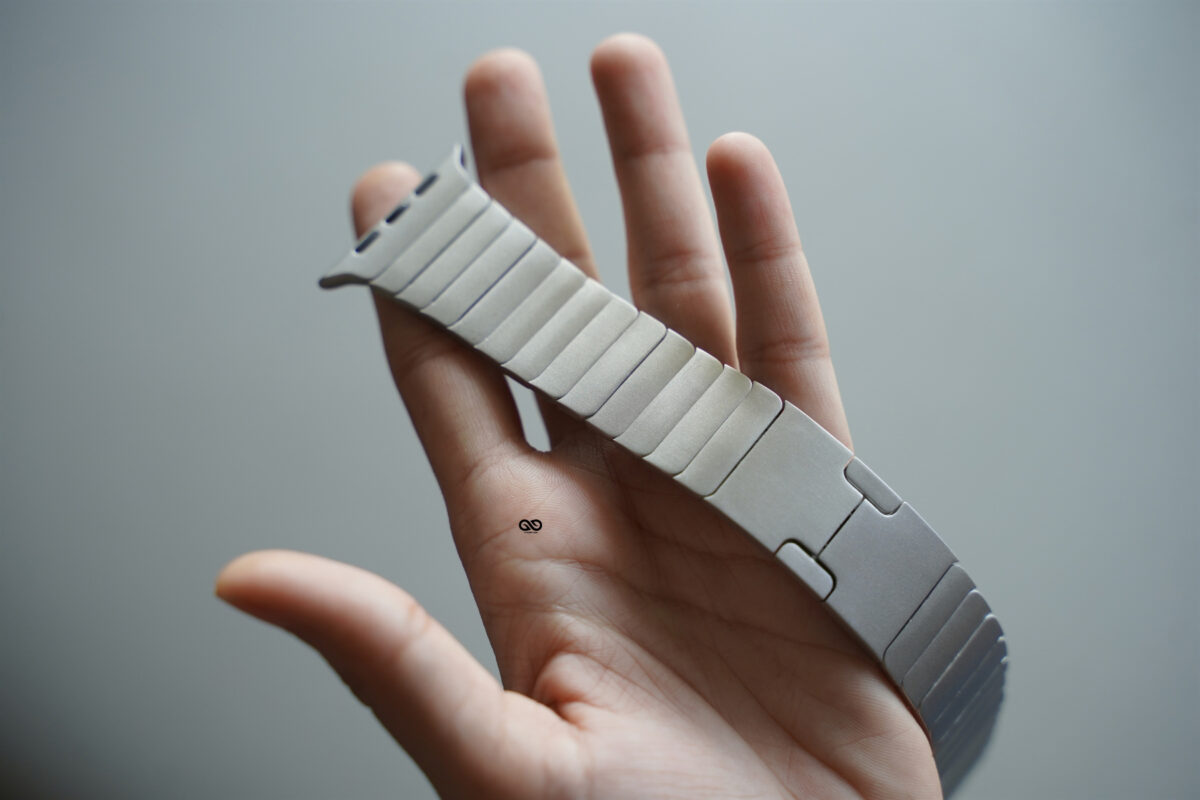 Real Titanium Link Strap Metal Belt For Apple Watch 49 MM Series Ultra/Ultra 2