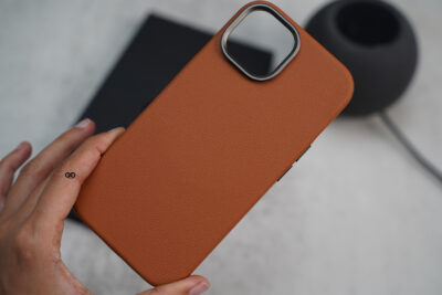 Slim PU Leather Case with Rubberized Interior (Magsafe Compatible)