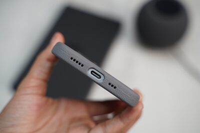 Slim PU Leather Case with Rubberized Interior (Magsafe Compatible)