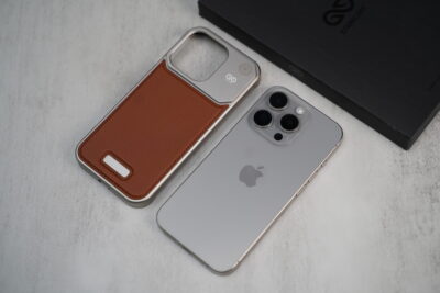Vegan Leather Case With Titanium Frame