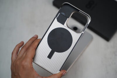 Vegan Leather Case With Titanium Frame