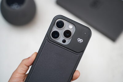 Vegan Leather Case With Titanium Frame