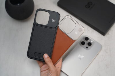 Vegan Leather Case With Titanium Frame