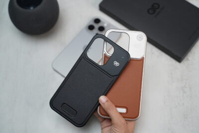 Vegan Leather Case With Titanium Frame