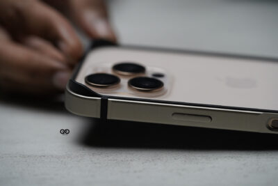 Natural Titanium Fiber Bumper for iPhone 16 Pro (Bumper, not a Case)