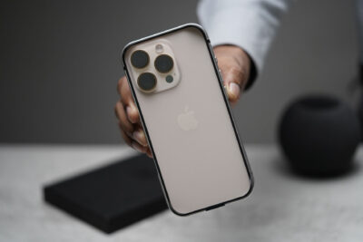 Silver Fiber Bumper for iPhone 16 Pro (Bumper, not a Case)