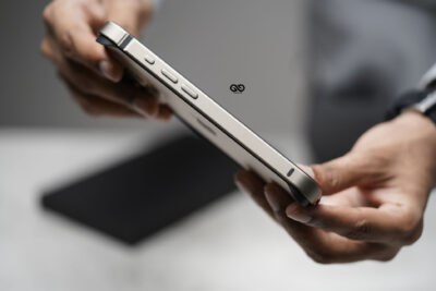 Natural Titanium Fiber Bumper for iPhone 16 Pro (Bumper, not a Case)