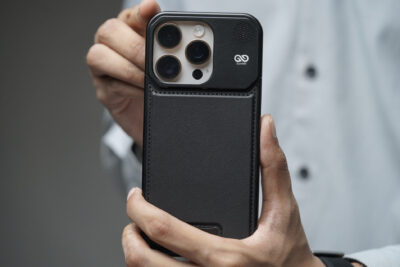 Vegan Leather Case With Titanium Frame