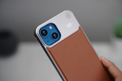 Vegan Leather Case With Titanium Frame