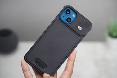 Vegan Leather Case With Titanium Frame