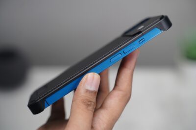 Vegan Leather Case With Titanium Frame