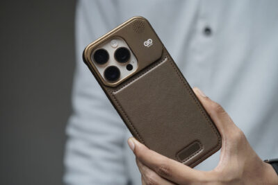 Vegan Leather Case With Titanium Frame