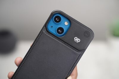 Vegan Leather Case With Titanium Frame