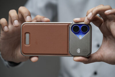Vegan Leather Case With Titanium Frame