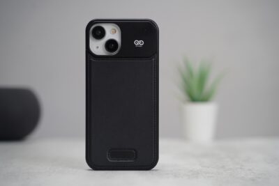 Vegan Leather Case With Titanium Frame