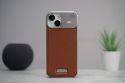 Vegan Leather Case With Titanium Frame