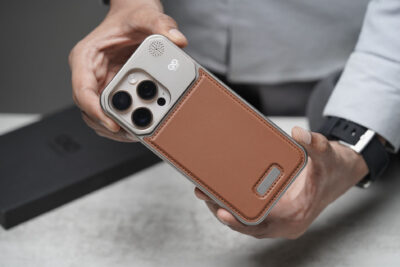 Vegan Leather Case With Titanium Frame