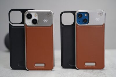 Vegan Leather Case With Titanium Frame