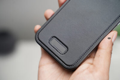 Vegan Leather Case With Titanium Frame