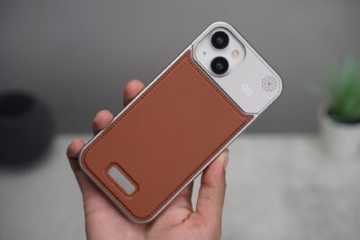 Vegan Leather Case With Titanium Frame