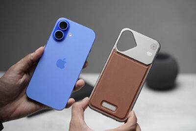 Vegan Leather Case With Titanium Frame