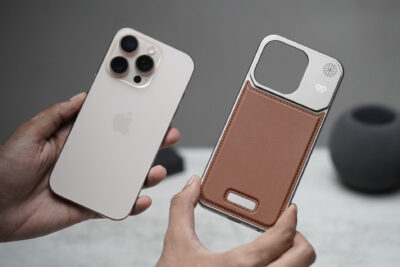 Vegan Leather Case With Titanium Frame