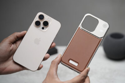 Vegan Leather Case With Titanium Frame