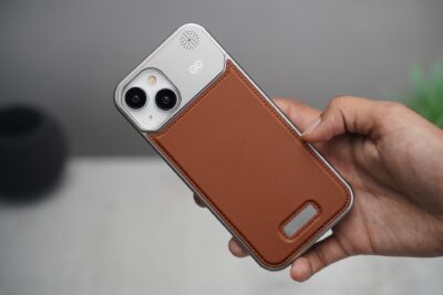 Vegan Leather Case With Titanium Frame