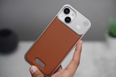 Vegan Leather Case With Titanium Frame