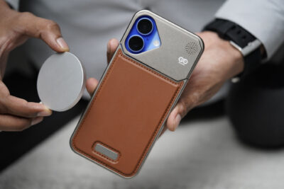 Vegan Leather Case With Titanium Frame